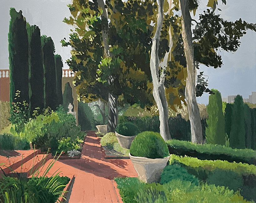 "VRG: Magnolia," 24 x 30 in.